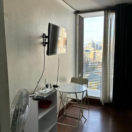 Lindo Y Centrico Home Estudio Con Balcon Santiago de Chile Exterior foto