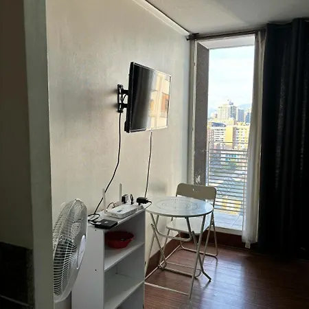 Lindo Y Centrico Home Estudio Con Balcon Santiago de Chile Exterior foto